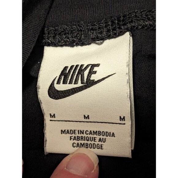 Nike Girls Black Leggings Size Medium Ankle - Picture 4 of 11